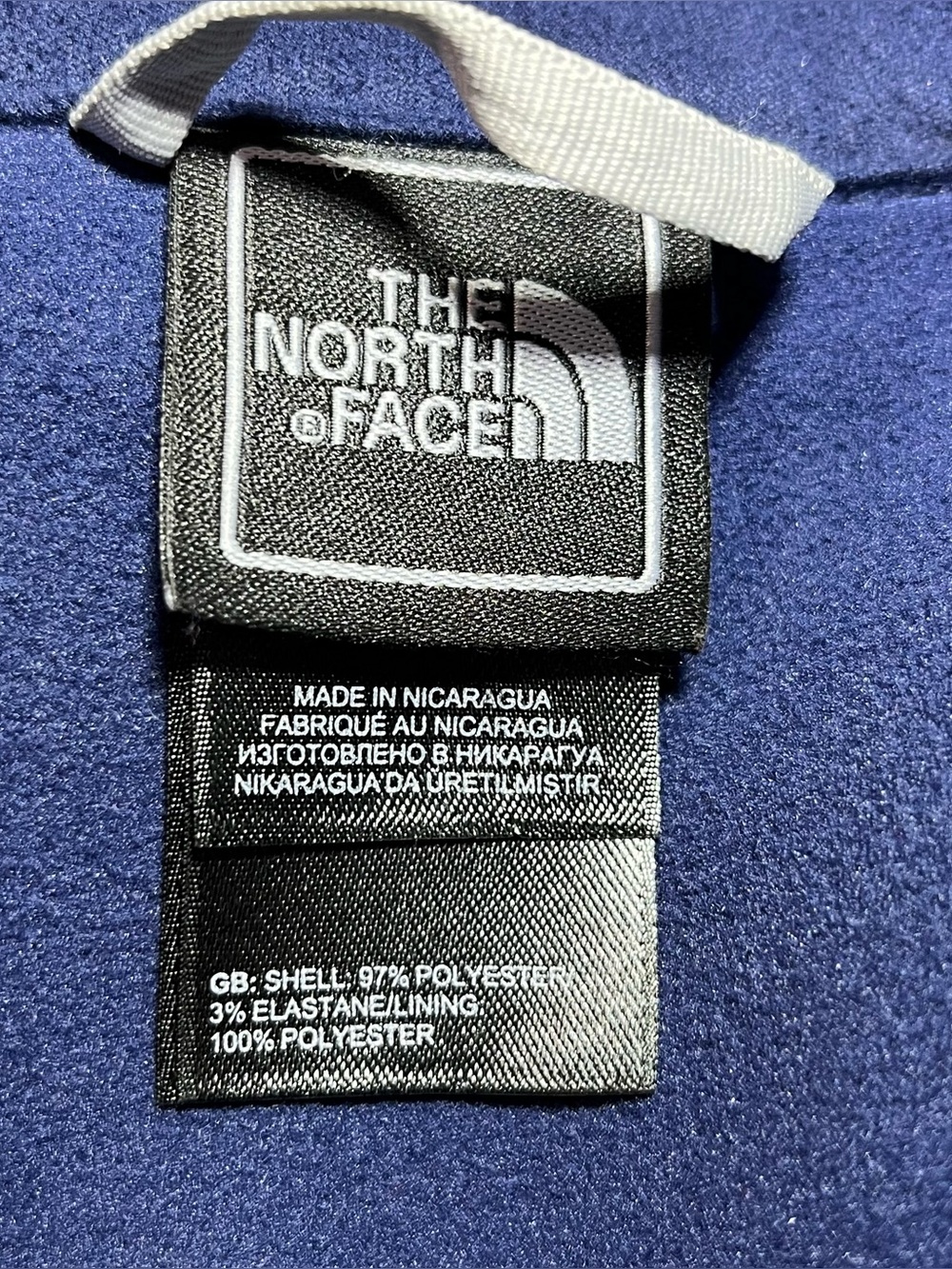 The North Face Apex Bionic Jacket Womens Large Blue Softshell Windproof Full Zip - Picture 5 of 12